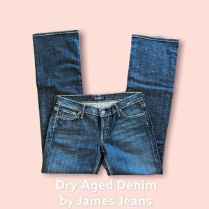 NWOT James Jeans Dry Aged Denim Bandit Bootcut Jeans, Size 31